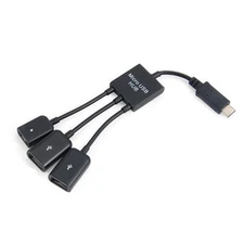 3 Port Type C USB 3.1 OTG Adapter HUB Cable for PC Samsung S22 S21 S10 LG Huawei