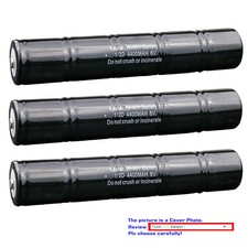 Kastar 6V 4400mAh Ni-MH Battery for Streamlight SL20X W/DC SL20XP LED W SL20X