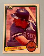 1983 Donruss George Brett #338 Kansas City Royals MLB HOF Player