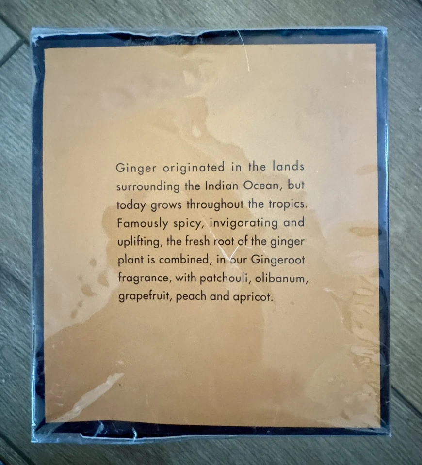 New ~ Henri Bendel Gingeroot Scented Candle  ~ 10 oz ~ Sealed Rare ~ HTF - Image 3 of 4