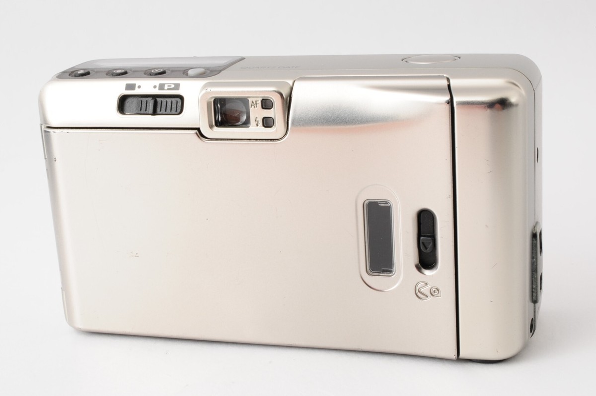Near MINT ] Pentax Espio Mini Silver Point ＆Shoot Film
