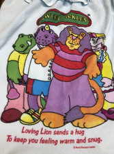 Genuine Vintage Sweet Pickles Child's Nightgown Light Blue Size Not Marked