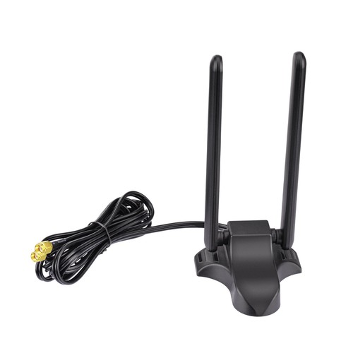 Tri-Band 2,4 GHz 5 GHz 6 GHz magnetische WiFi Antenne für PC Desktop Computer Motherbo - Bild 8 von 21