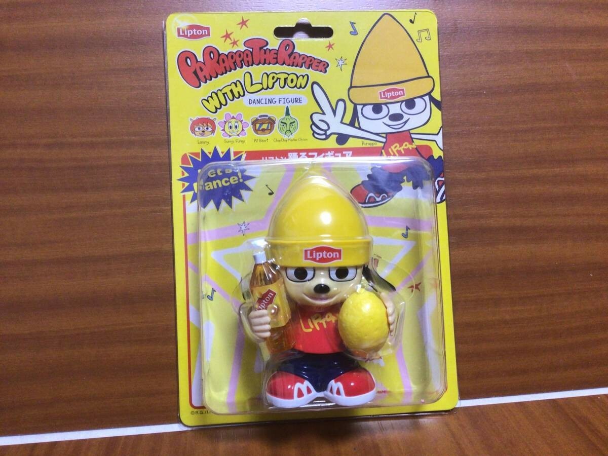 パラッパラッパー Lipton ダンスフィギュア Parappa The Rapper With LIPTON PARAPPA Dancing Figure Rare