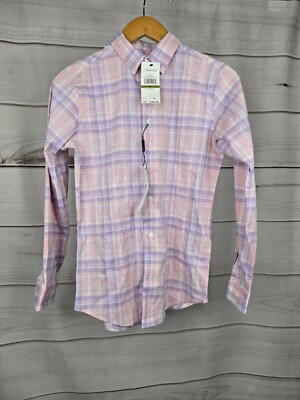 calvin klein boys dress shirt Calvin Klein Boys Dress Shirt 14 Long Sleeve Button Down Pastel Purple  #b3b4