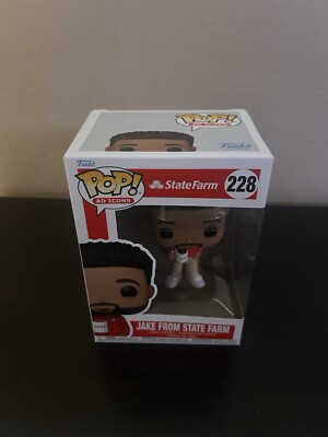 Funko Pop 228 Jake From State Farm Insurance Not Available To Public New In Box