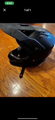 Oneal 3 Series Helmet Flat 2.0 Black Size Large - 0627-004