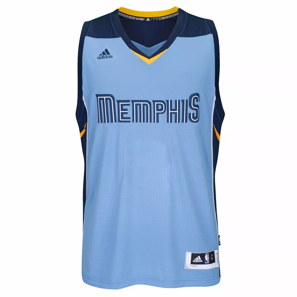 Grizzlies Adidas Climacool Blue Alternate Men&#039;s Swingman Jersey |