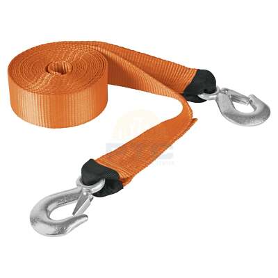 Truper CREM-2X58C Tow strap with hooks 2'' x 5.8 m