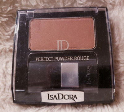 IsaDora Perfect Powder Rouge Chick Cheek 61 SUGAR BROWN .17 OZ 5 G NEW RARE