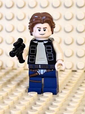 LEGO   STAR WARS FIGUR HAN SOLO MIT LASER BLASTER NEU & UNBENUTZT