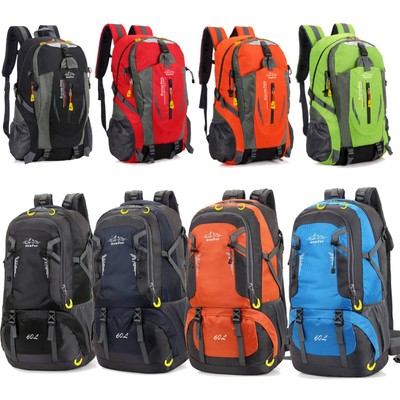 30L 40L 60L Rucksack Wasserdicht Herren Damen Outdoor Trekking Wanderrucksack