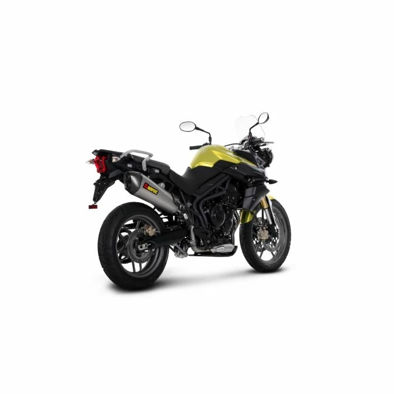 Akrapovic Exhaust Titanium Slip-On (Road Legal) Triumph Tiger 800 XR 2011-2016 - Image 2 of 4