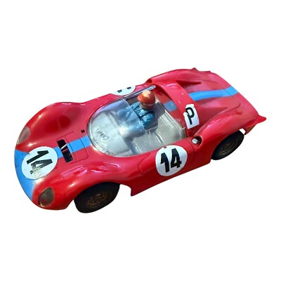 Carerra 124 Ferrari 206 Dino Spider Nr.14 Spyder Auto Slotcar