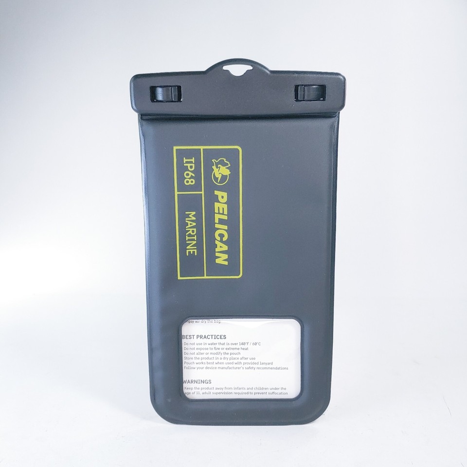 PELICAN Marine Series IP68 WATERPROOF FLOATING PHONE POUCH fits most