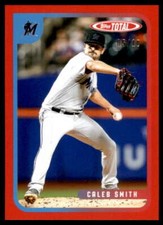 Caleb Smith 2020 Topps Total Red #427 /10 Marlins