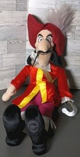 Captain Hook Villain Plush 21  Disney Store Exclusive Disney Stamp Peter Pan