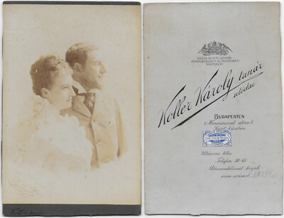 Philipp von ORLEANS 1908 Original Foto Format Kabinett Koller Karoly Budapest #2