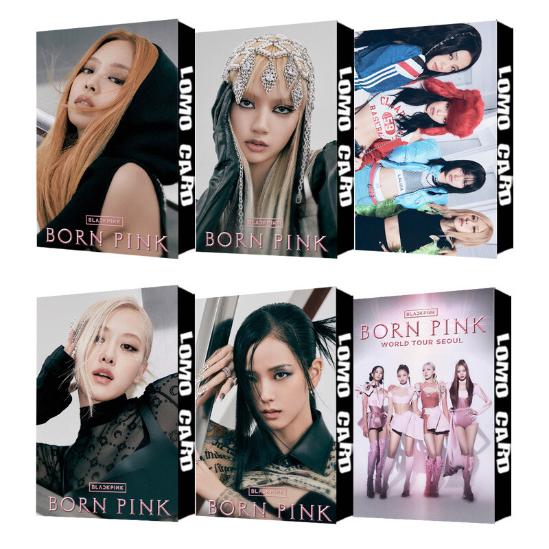 30pcs/sets Kpop BPpink Shut Down jennie jisoo lisa rose Card 30pcs/sets Kpop BPpink Shut Down jennie jisoo lisa rose Card