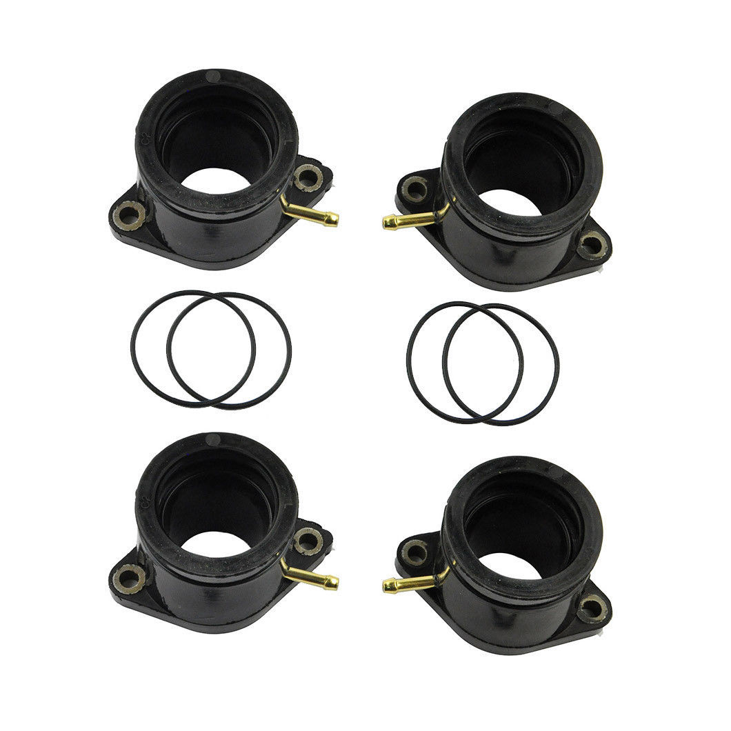 Kit Collecteur D'Admission Pour Yamaha XJ900 - 4 Pièces En Caoutchouc Avec Joints - 1983-1994
