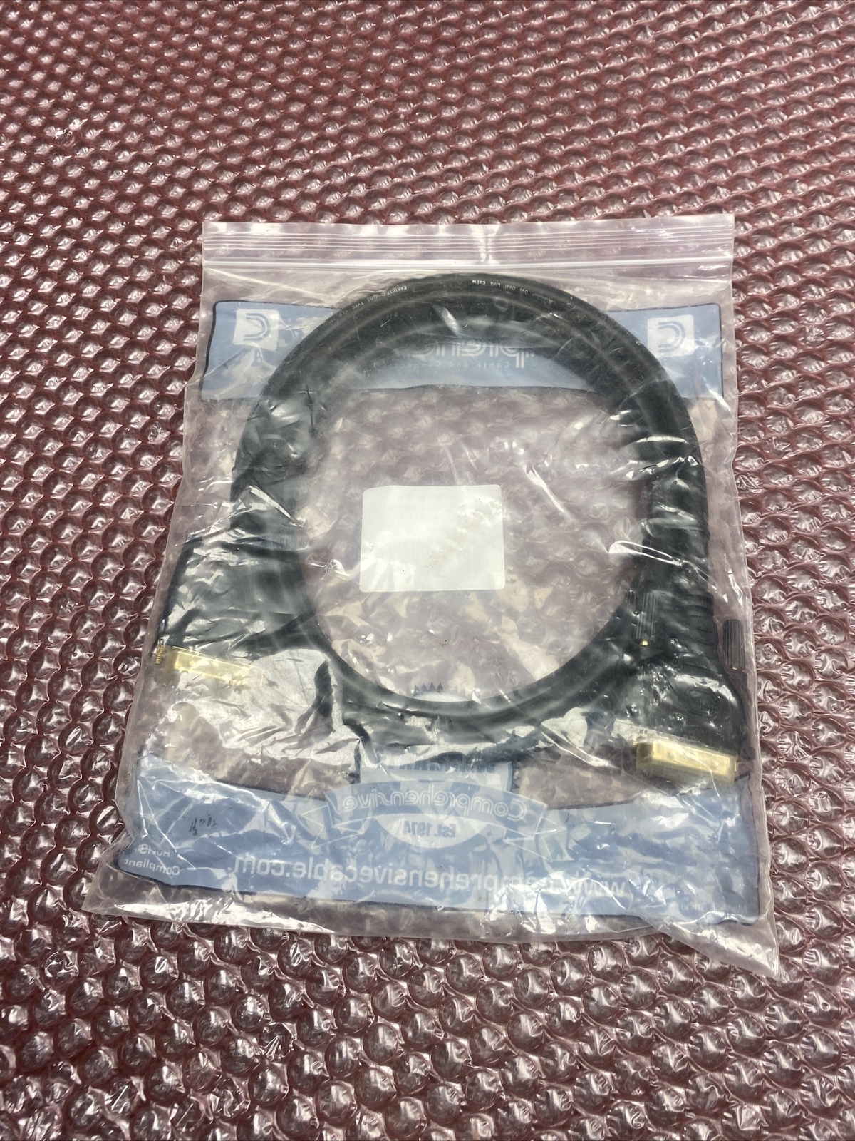 New Comprehensive Standard Series 28 AWG DVI-D Dual Link Cable 6 Feet