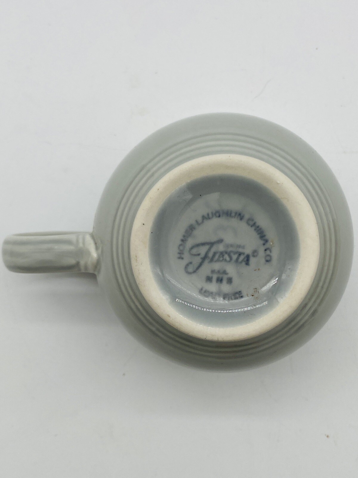 Fiestaware, Teacup, Fiesta, Pearl Gray, Grey, Excellent eBay