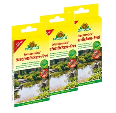 Neudorff StechmückenFrei Neudomück   3er Sparpaket (30 Tabletten)  