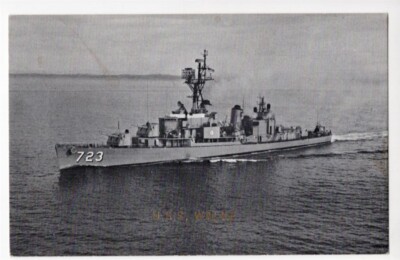 1961-1970 PC Destroyer DD-723 USS Walke After FRAM II Overhaul Original ...