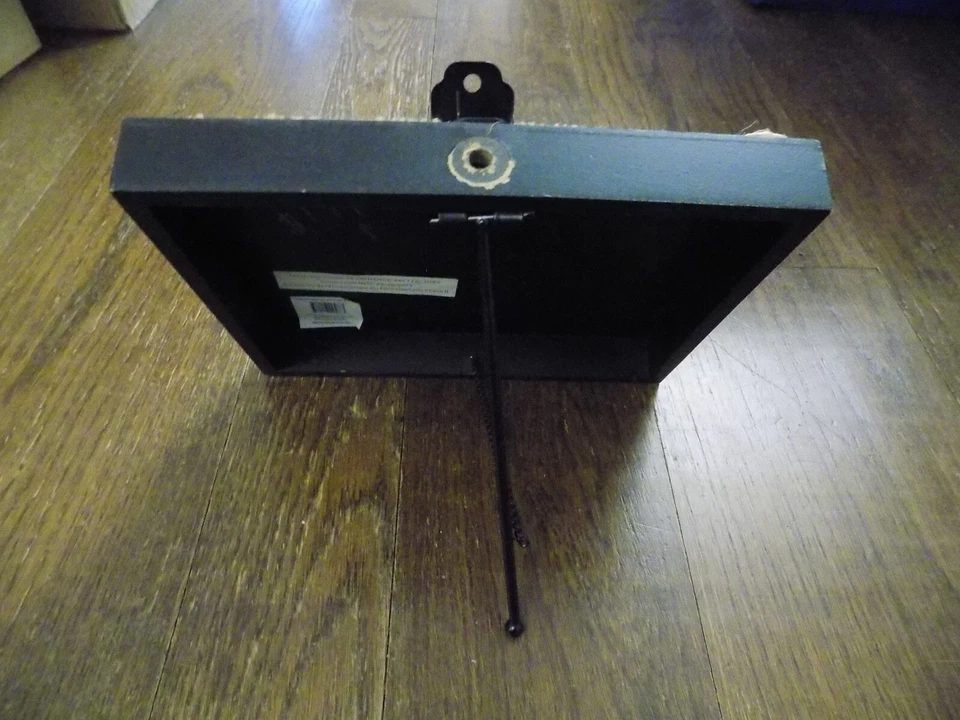 Rustic Easel Clip Board Rustic Wood Burlap Note Photo Board Decorative 8"x10" - Image 4 of 4