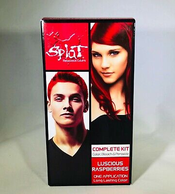 Splat Rebellious Colors Semi-Permanent Hair Dye, Luscious Raspberries