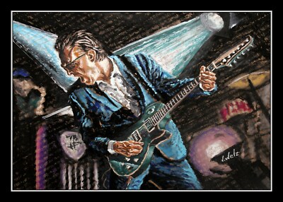 Joe Bonamassa British Blues Explosion Music Hall Sloe Gin ARTPRINT Volker Welz