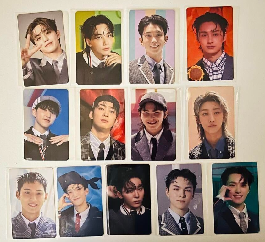 SEVENTEEN BEST ALBUM 17 IS RIGHT HERE HMV 13 Photocards SEVENTEEN BEST ALBUM 17 IS RIGHT HERE HMV 13 Photocards