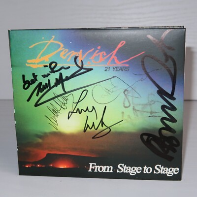 Dervish Irish Folk Muisc From Stage to Screen  Signed Digipak CD and DVD Album