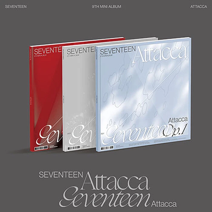 SEVENTEEN [ATTACCA] 9th Mini Album CD+POSTER+Photo Book+4ea Card+Lyric  Case+GIFT
