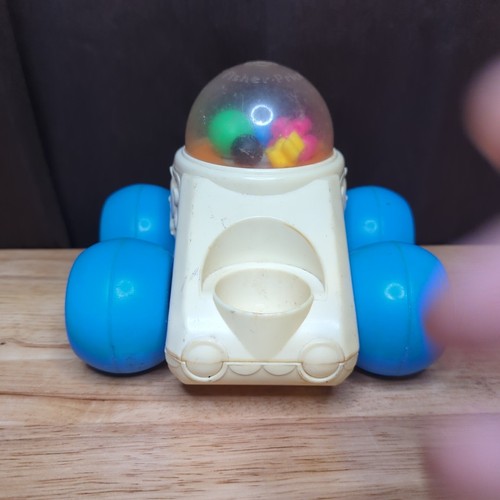 1987 VINTAGE FISHER PRICE LITTLE PEOPLE POPPITY POP CAR - Foto 2 di 6