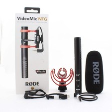 OPEN BOX EXCELLENT Rode VideoMic NTG Hybrid Analog/USB Camera-Mount Shotgun