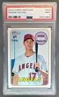 143373809 Shohei Ohtani 2018 Topps Heritage #600 Rookie RC PSA 9
