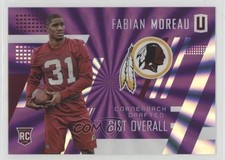 2017 Panini Unparalleled Class of Rookie Purple 20/149 Fabian Moreau #264 z7h