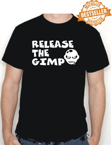 RELEASE THE GIMP UNISEX T-Shirt / BIRTHDAY / XMAS / GAMER / Hols /HUMOUR / S-XXL - Picture 17 of 21