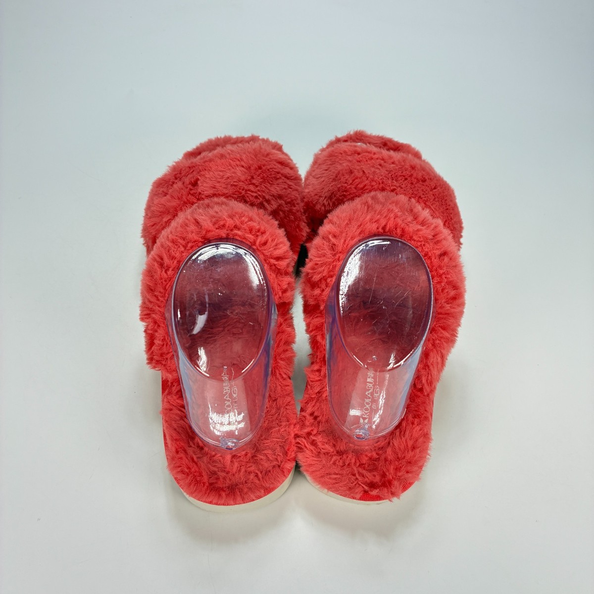 Koolaburra Plush Crossover Slide Sandals in Rose Koolaburra by UGG Adjustable Slide Sandals Fuzz main image 2