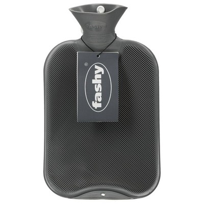 FASHY Wärmflasche Doppellamelle anthrazit 6460 PZN 10380699
