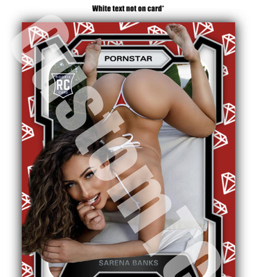Sarena Banks Adult Trading Card | Pornstar Prizm