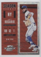 2018 Panini Chronicles Contenders Optic Ruby Wave Prizm /199 Amed Rosario #1 8k4