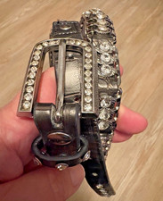 Nocona Women's Western Belt Leather Rhinestone Rodeo Cowgirl Western Jewels