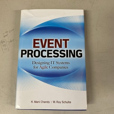 Event Processing:  IT Systems for Agile Companies - K. Chandy, W. Shulte Signed