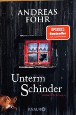 Unterm Schinder (Wallner, Kreuthner, Bd 9) von Andreas Föhr ☆Zustand Sehr Gut☆