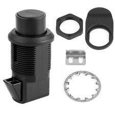 Push Button Cabinets Drawers Latch Keylocking Left Right Hand Use ABS Plastic