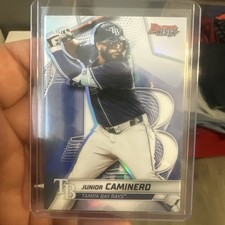 Junior Caminero 2025 Bowman’s Best Refractor 53 Tampa Bay Rays