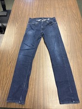 Calvin Klein Mens Slim Jeans - Dark Wash Size 30 x 32