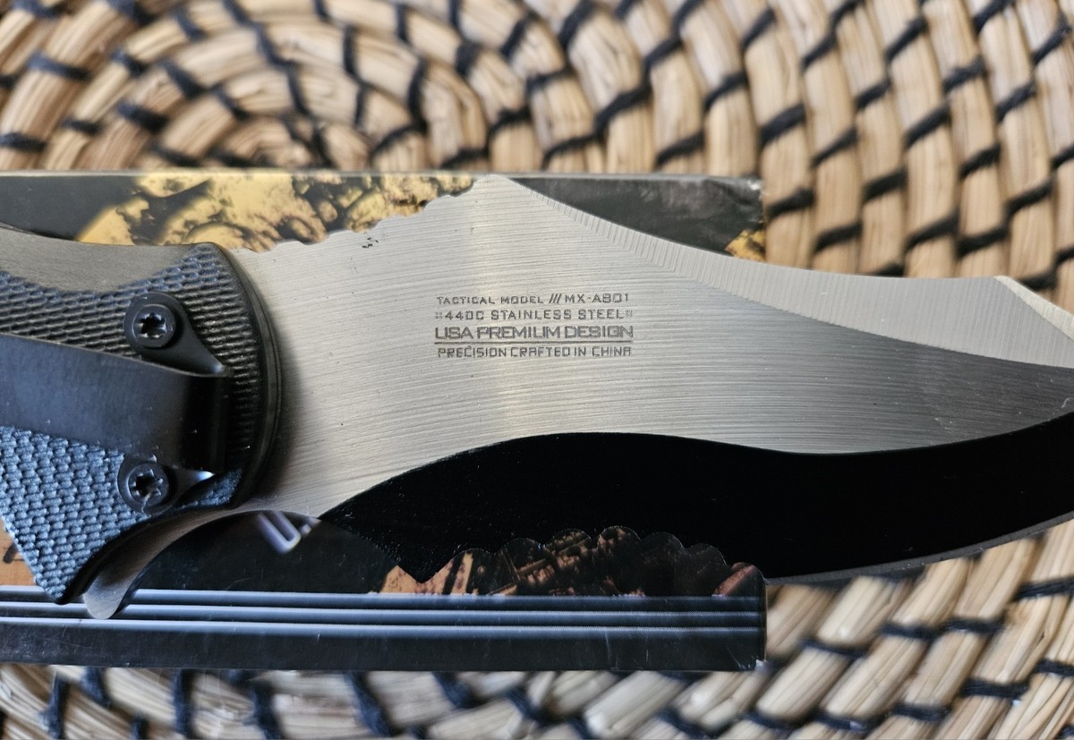 MTech USA Xtreme Ballistic MX-A801BK Folding Pocket Knife | eBay